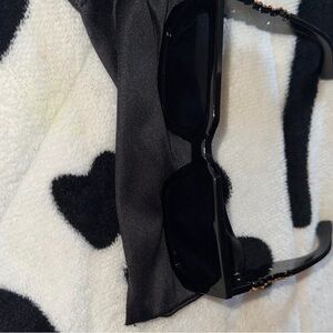 Black Rectangular Sunglasses